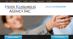 Desktop Screenshot of heidikinsurance.com